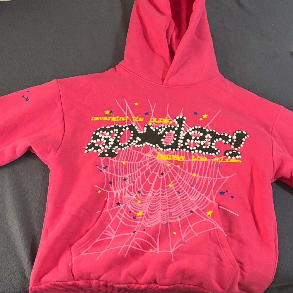 Pink Sp5der Hoodie